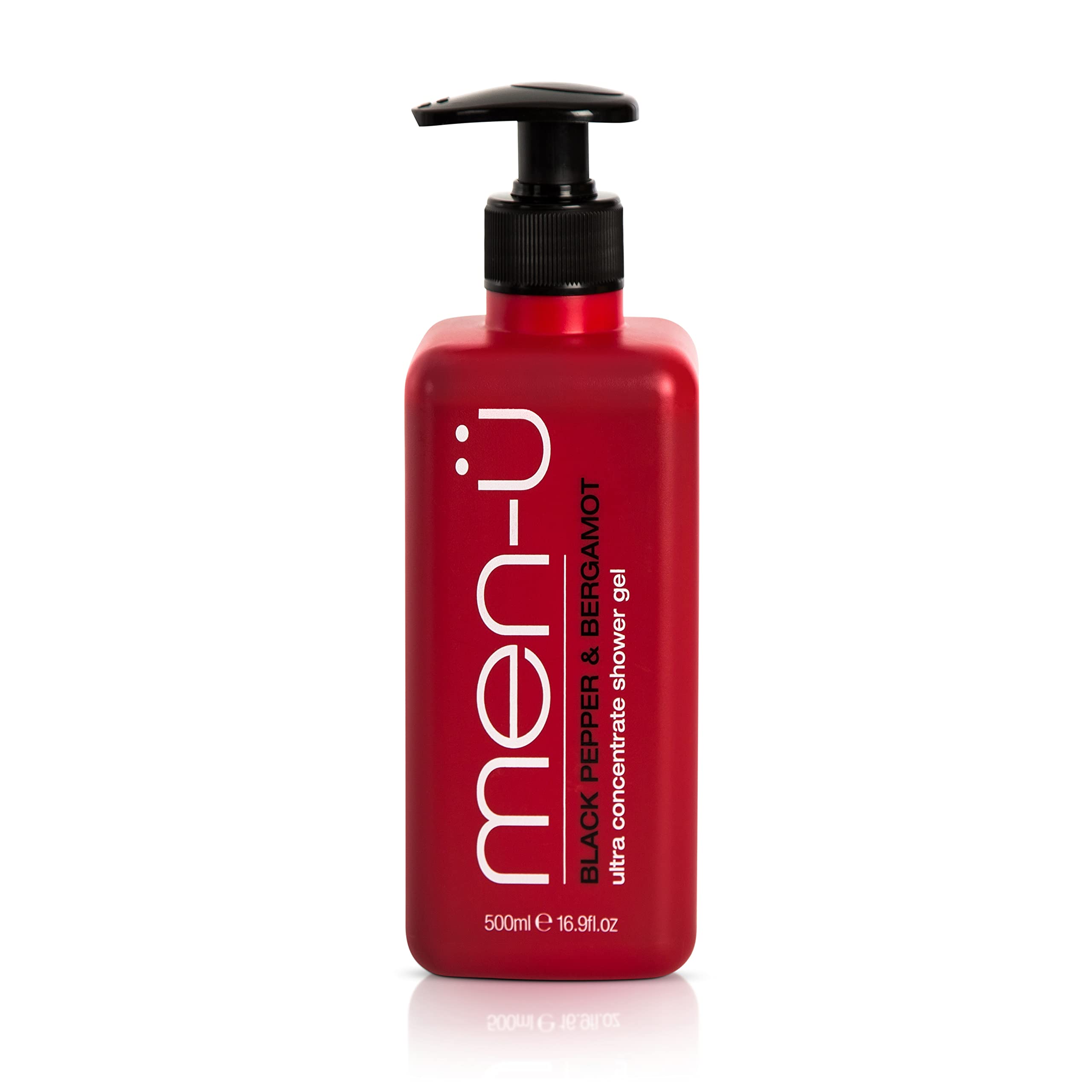 men-ü Black Pepper & Bergamot Ultra-Concentrate Shower Gel - 500ml