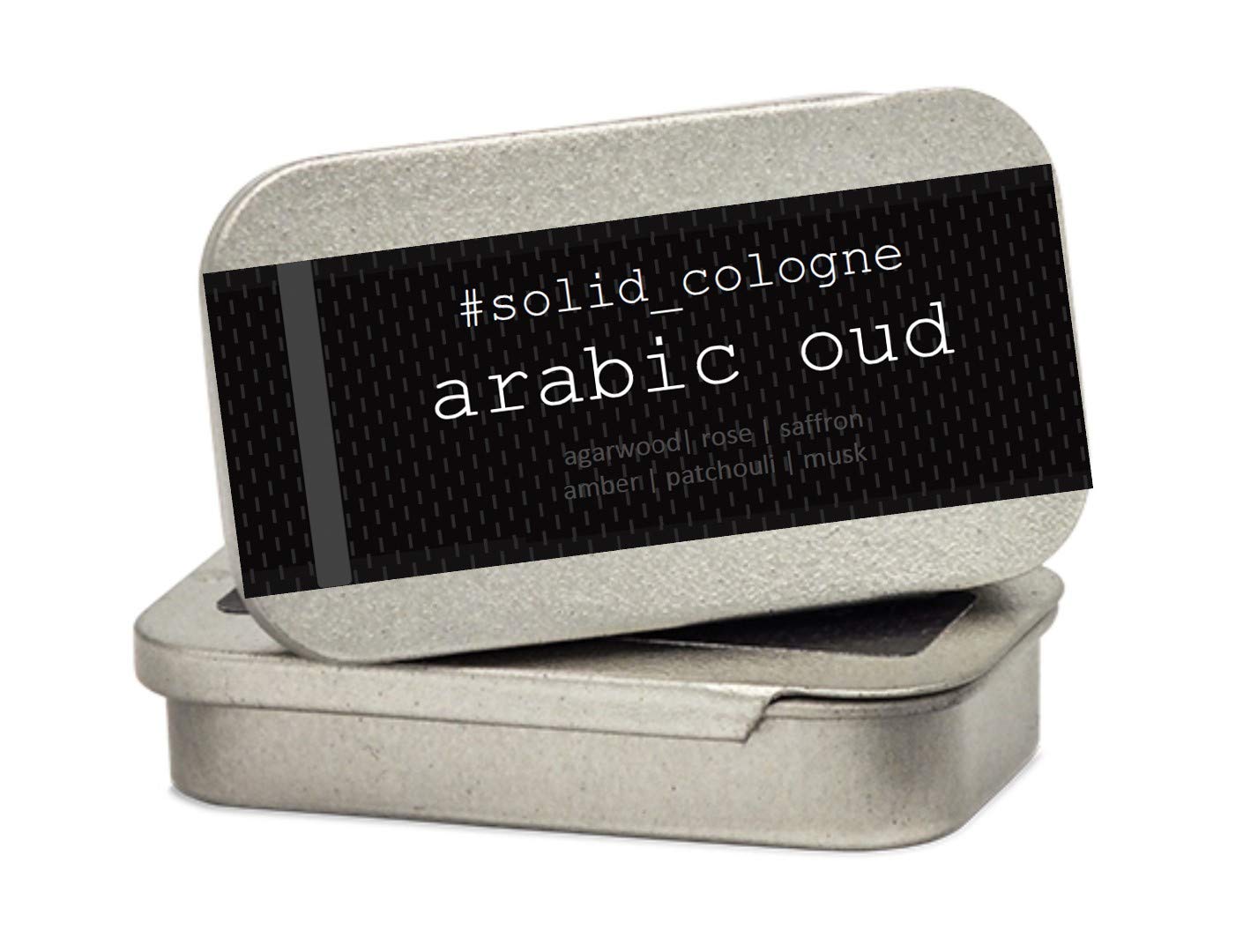 The Solid Cologne Project Arabic Oud - Sustainable Alcohol Free Cologne