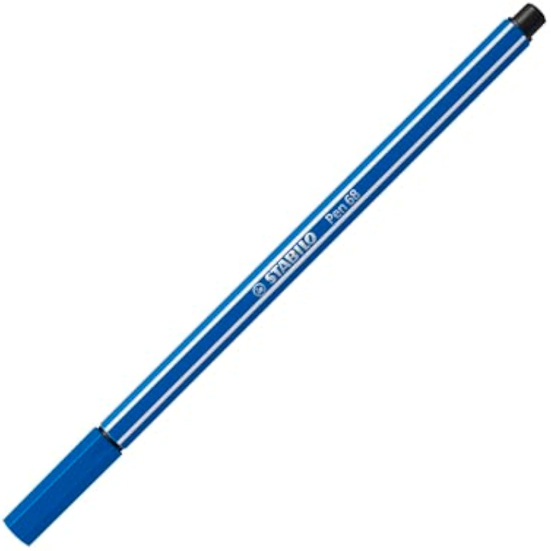 STABILO Pen 68 ARTY Premium Fibre-Tip Pens - Tin of 50 Assorted Colours