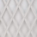 Trepls – Traliccio Estensibile in PVC Bianco per Piante, 1,00x3 m