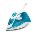 Swan SI12052AQ Steam Iron – 2200W Ceramic Soleplate, White/Aqua