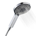 OFFO Handheld Shower Head and 1.5m Hose | 6 Modes High Pressure Chrome