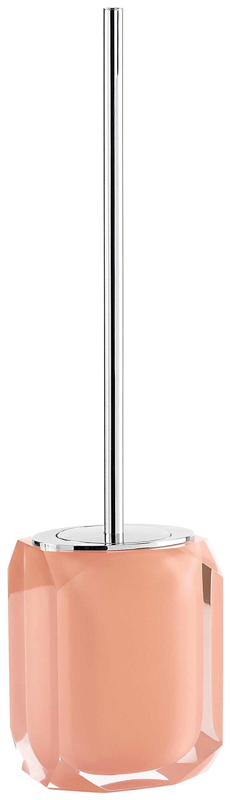 Gedy Chanelle Resin Toilet Brush – Modern Salmon Bathroom Accessory