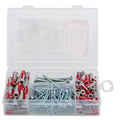 Fischer DuoPower Wall Anchor and Screw Plug Set, 160 Pieces | Grey