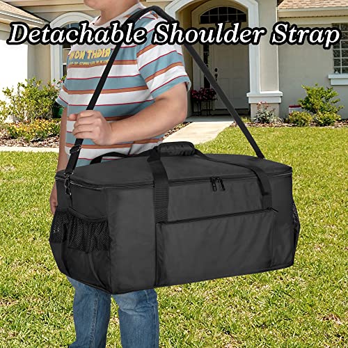Samdew Portable Grill Carry Bag for Weber Q1000 Q1200 Q1400 – Storage Cover