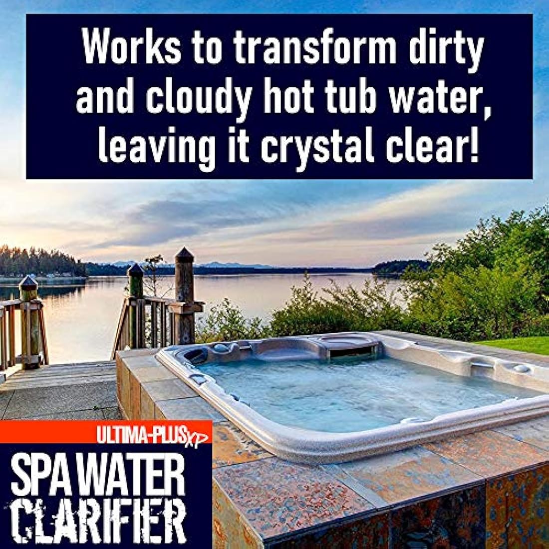 Jolof Store Ultima-Plus XP Spa Water Clarifier for Hot Tubs - 5L