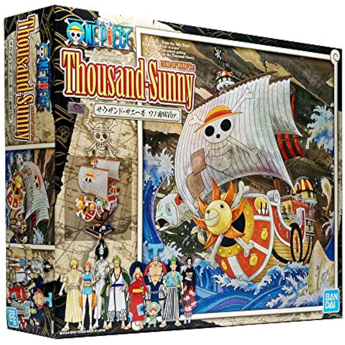 Bandai One Piece Thousand Sunny Land of Wanokuni Model Kit - 30cm