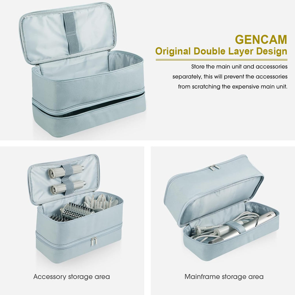 GENCAM Double-Layer Carrying Case Compatible with Shark Flexstyle Gray - image 2
