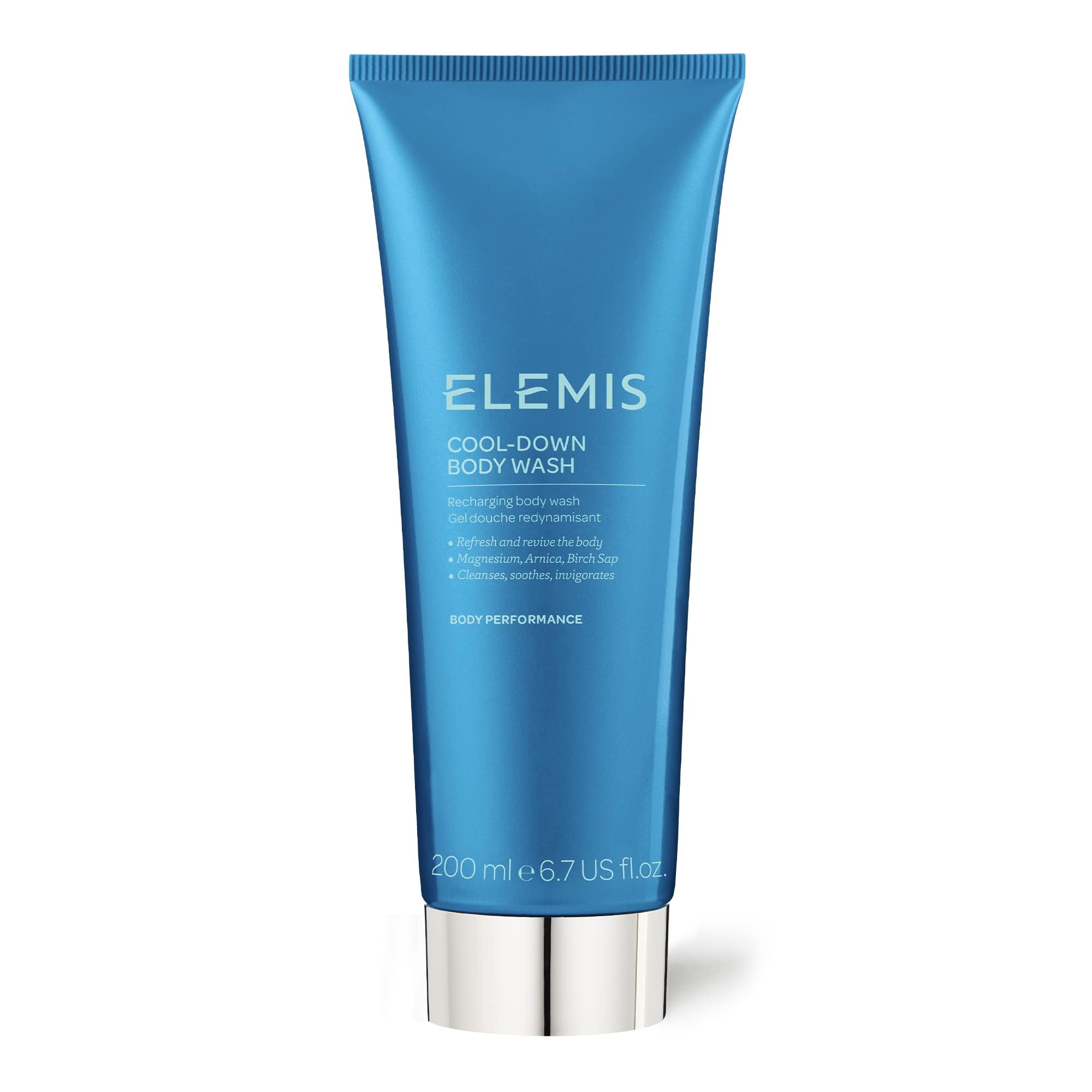 ELEMIS Cool-Down Body Wash – Invigorating Menthol Shower Gel, 200ml