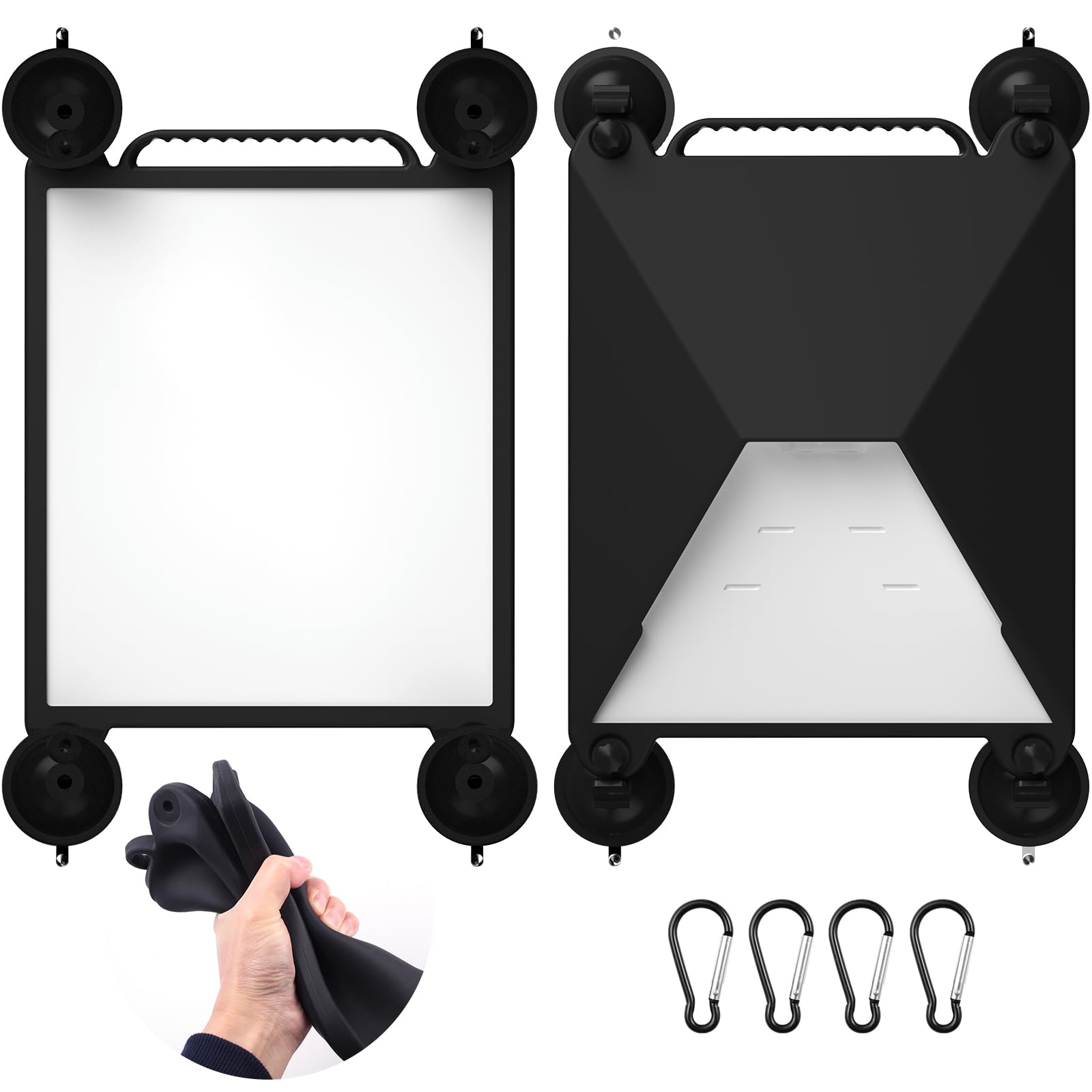 Jolof Store Starlink Mini Suction Mount – Silicone Case for Car & RV