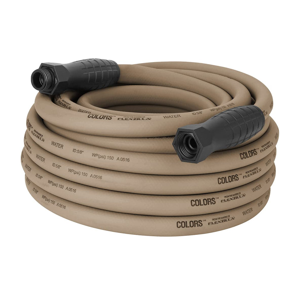 Flexzilla SwivelGrip Garden Hose – 5/8 in. x 50 ft. Brown Mulch