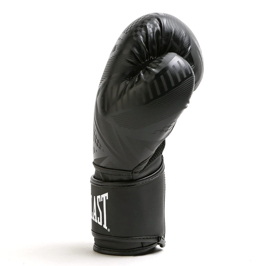 Everlast Spark Training Boxing Gloves – Synthetic Leather – Black, 10oz