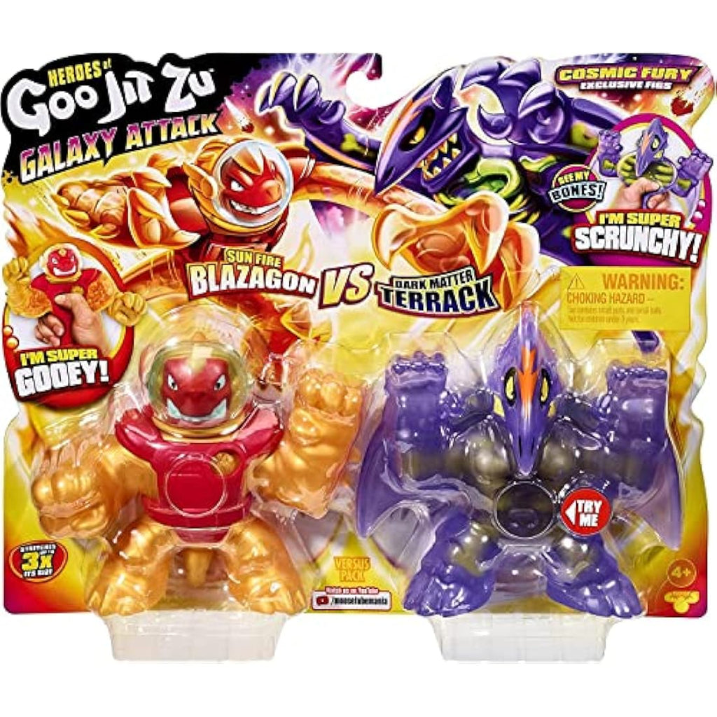 Heroes of Goo Jit Zu Galaxy Attack Versus Pack – Sun Fire Blazagon