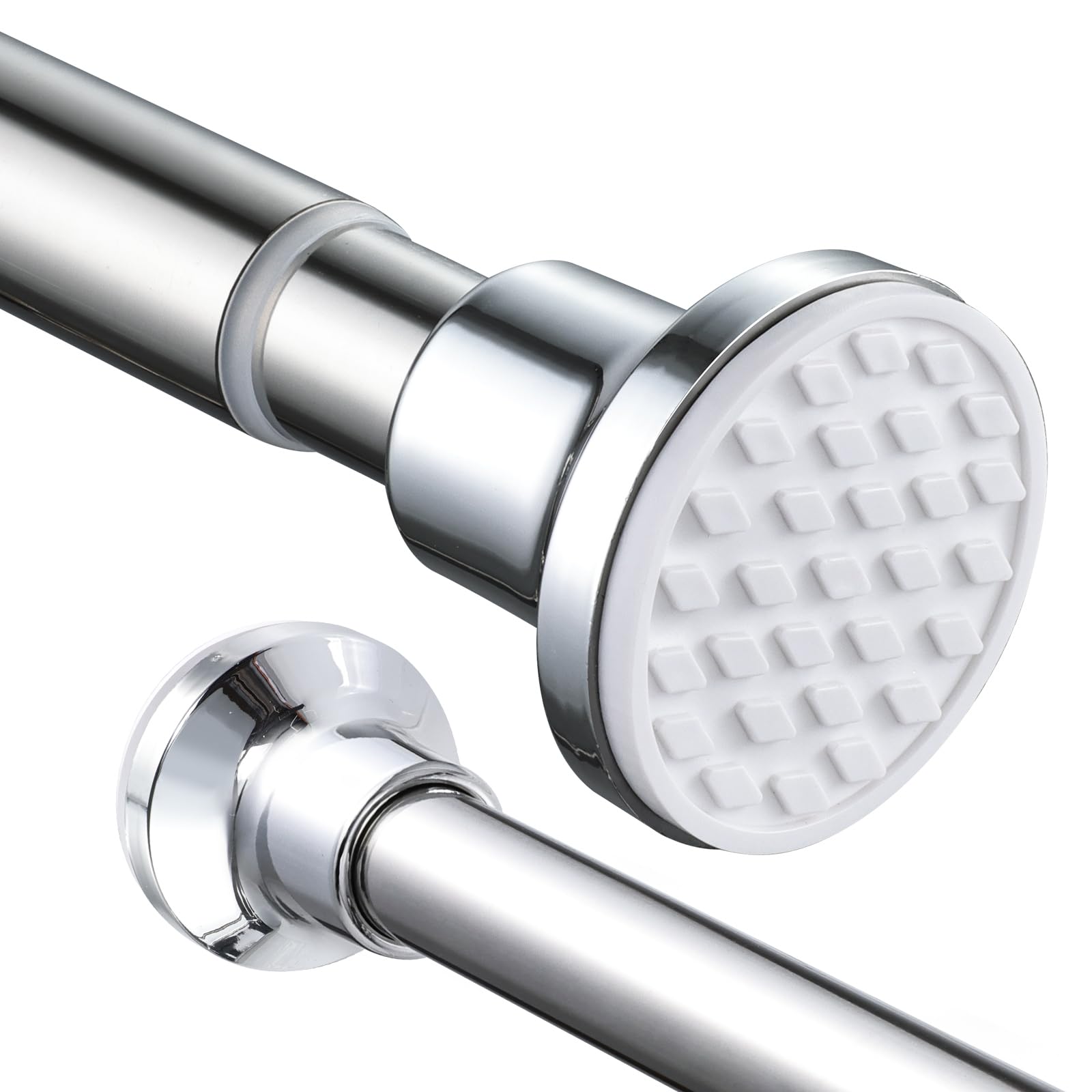 Jolof Store Stainless Steel Tension Shower Curtain Rod, 73-134cm