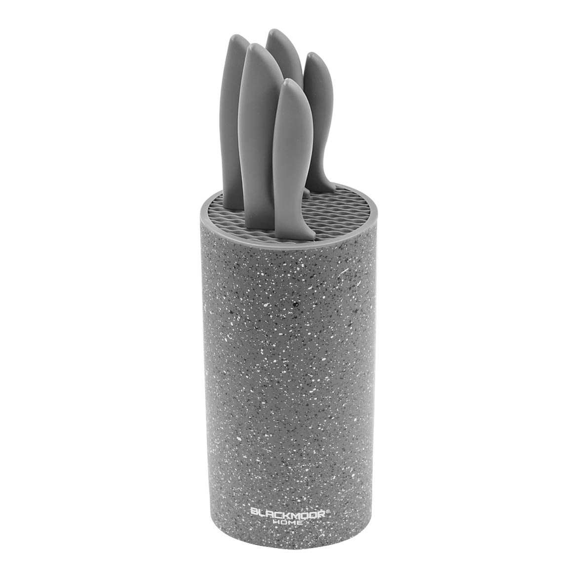 Blackmoor 5-Piece Knife Set | Stainless Steel Grey Marble Coating