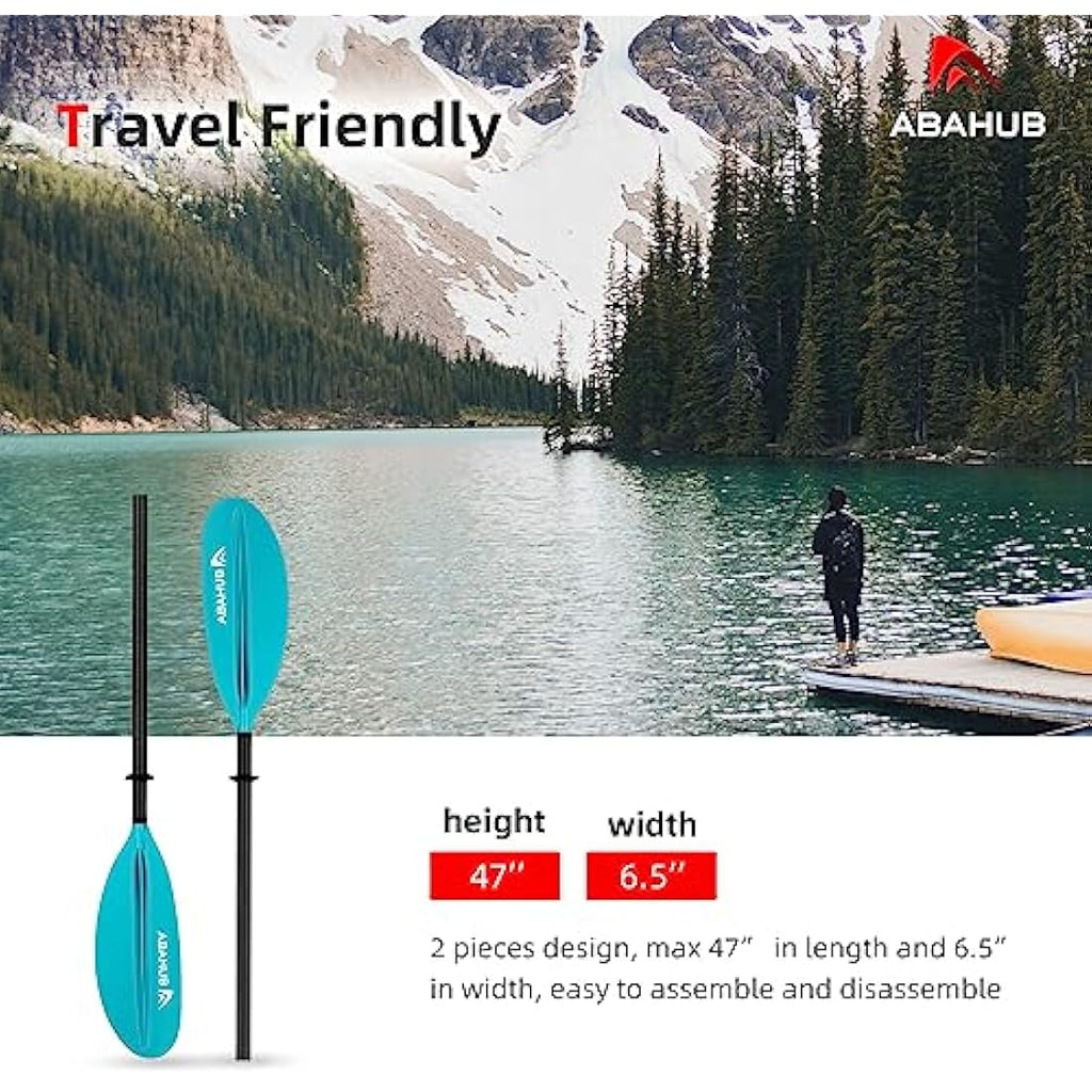 Carbon Fiber Kayak Paddle – 90.5 Inch Lightweight Oar