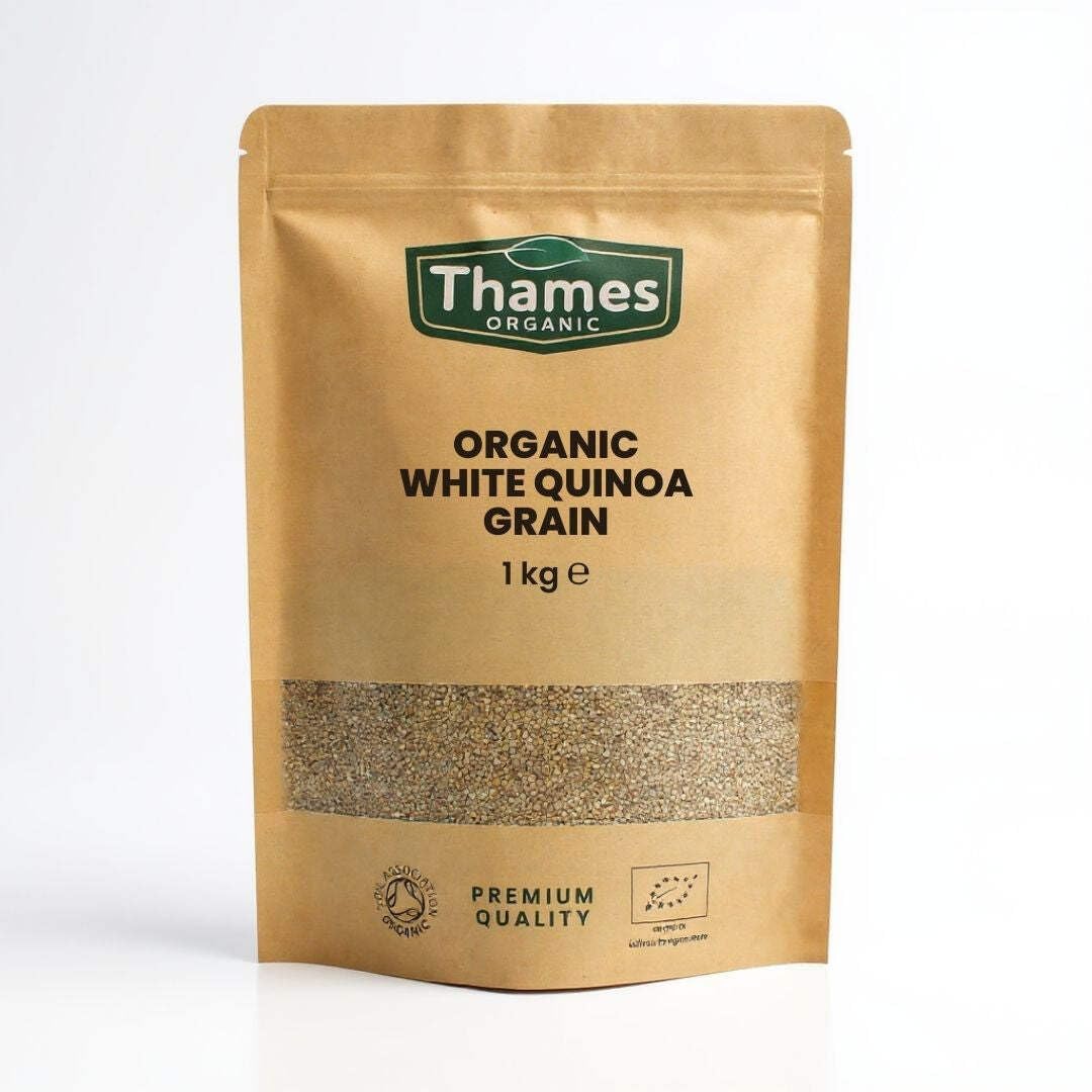 Thames Organic White Quinoa Grain – High Protein Vegan Superfood 1kg