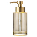 Enra Glass Soap Dispenser | 12oz Matte Black Rust Proof Lotion Bottle