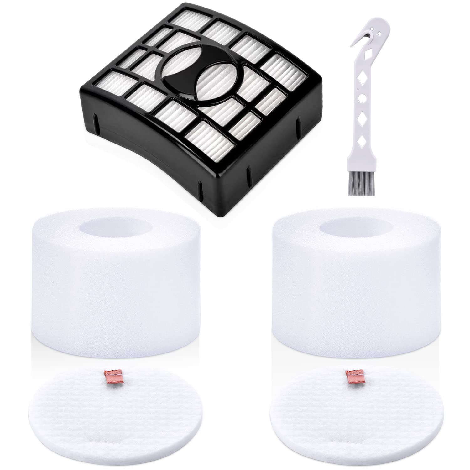 Shark Rotator Replacement Filters for NV801UKT NV680 NV800 – HEPA Kit