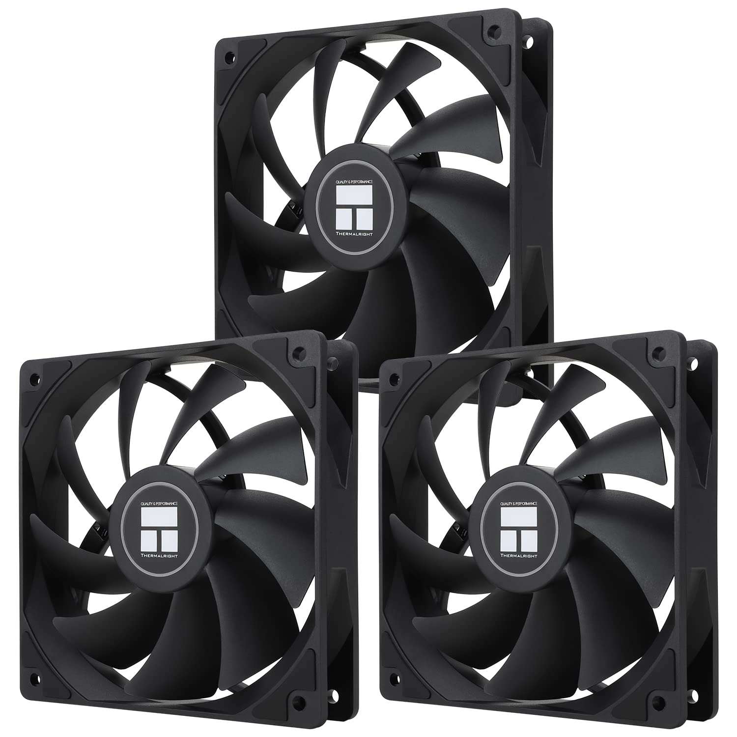 Thermalright TL-C12C X3 120mm Case Fan - 4-Pin PWM Silent Cooler (3-Pack)