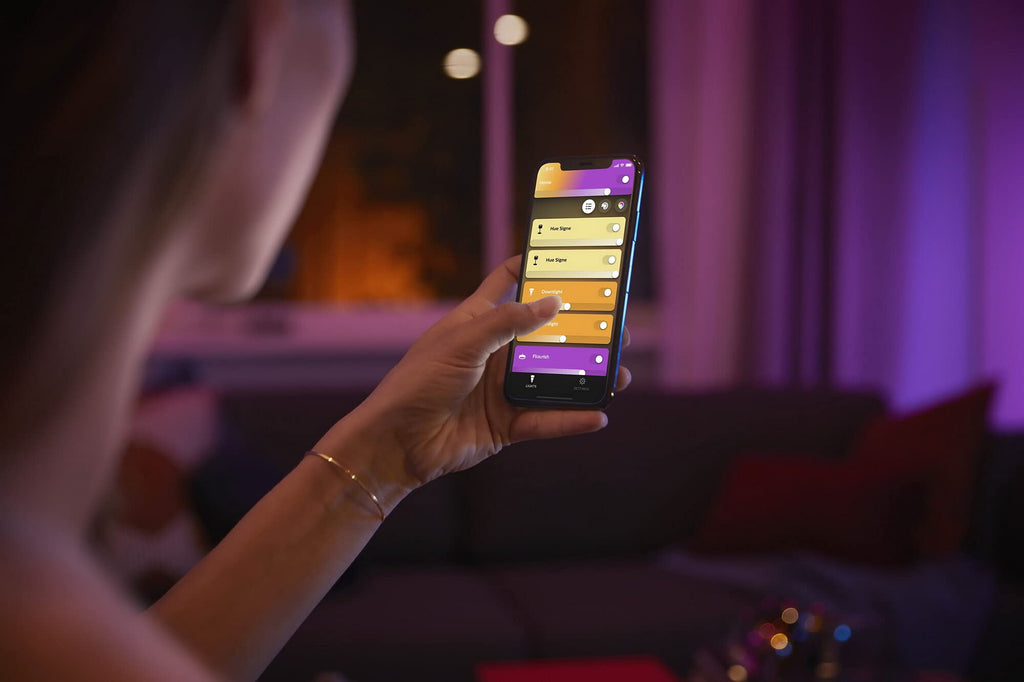 Philips Hue White & Colour Ambiance E27 Smart LED Bulb 2-Pack
