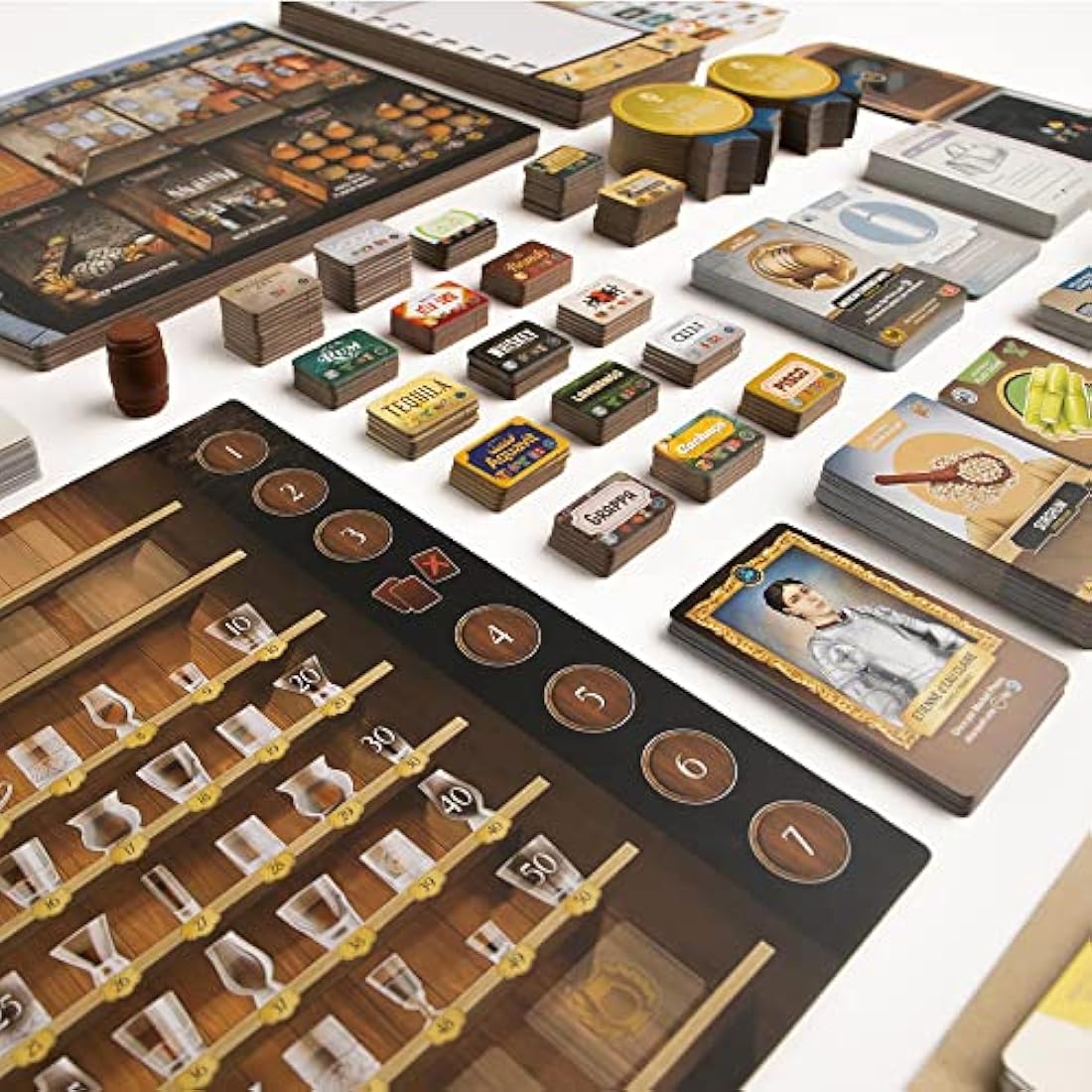Distilled: The Spirited Strategy Board Game – Jolof Store Euro Game