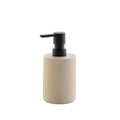 Douceur d'Intérieur Soap Dispenser – Granite Sand Polyresin Bathroom