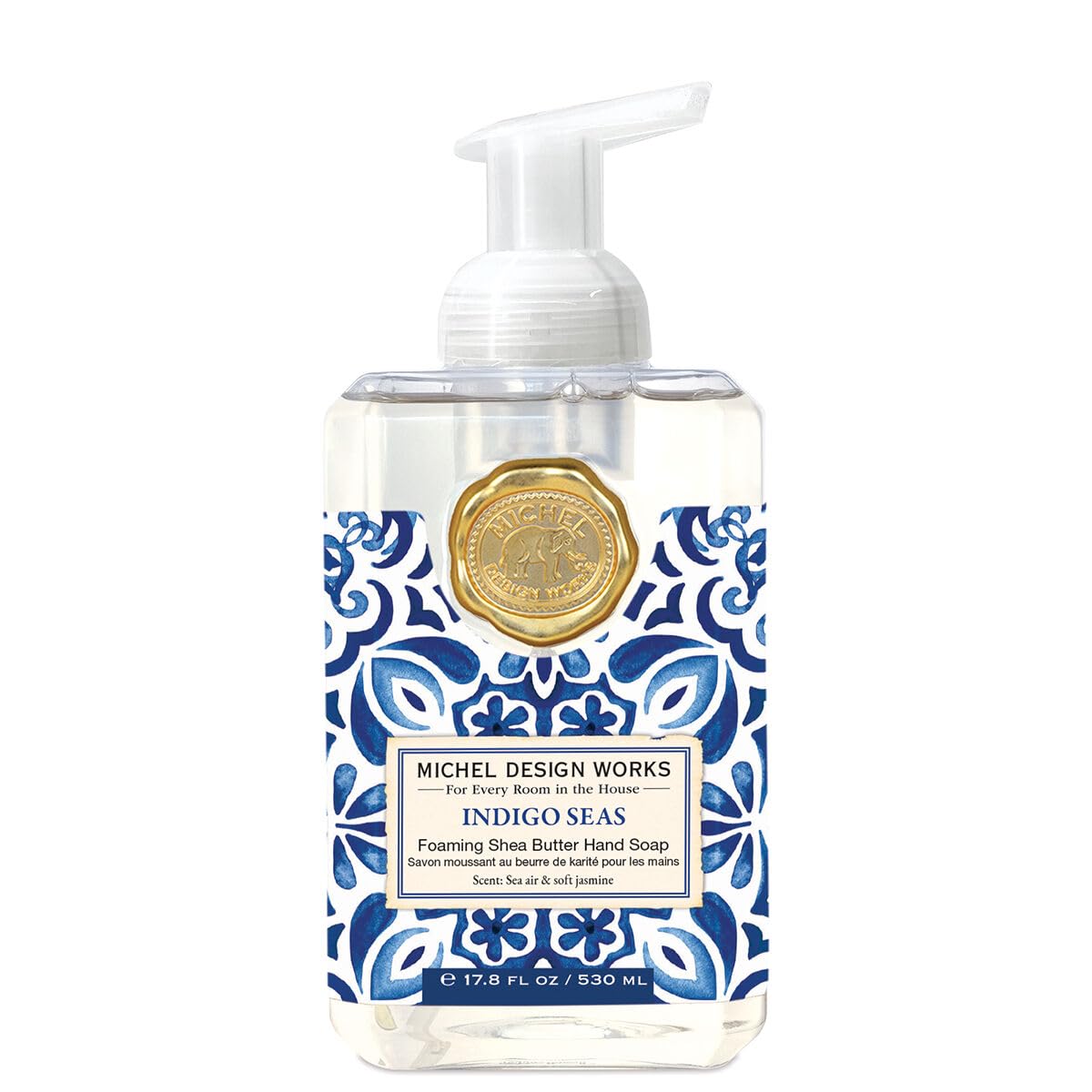 Michel Design Works Indigo Seas Foaming Hand Soap with Shea Butter