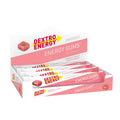 Dextro Energy Gums – Strawberry & Rhubarb Carbohydrate Chews with Vitamin B
