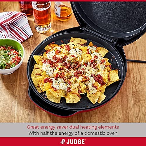 Judge Electric Pizza Oven – 30cm Non-Stick Multicooker and Pancake Maker