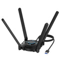 WAVLINK AX5400 USB WiFi 6E Adapter – Tri-Band Wireless Dongle for PC