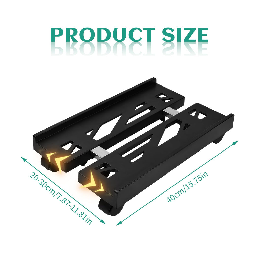 PC Stand, Computer Tower Stand, Mobile CPU Stand Adjustable, Computer Case Holder - image 2