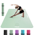 HAPBEAR Extra Large Yoga Mat – 6mm Thick Non-Slip TPE Exercise Mat