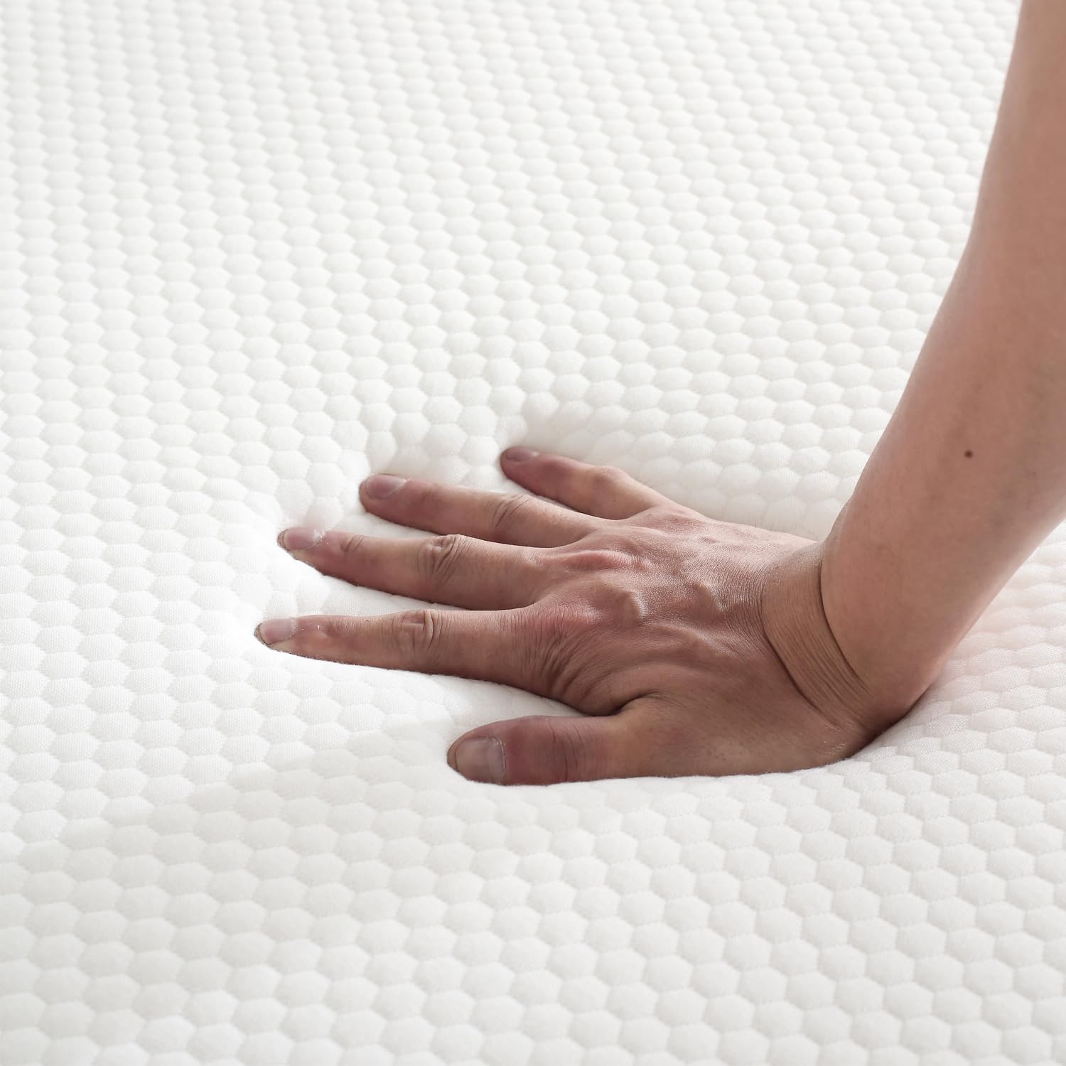 Gwydre Single Memory Foam Mattress - 10cm High Density Ventilated Bed