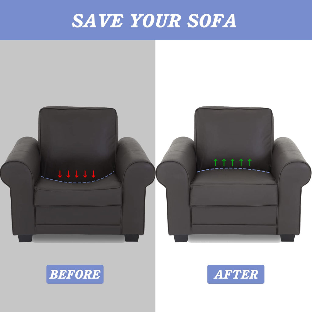 baibu Sofa Saver & Sponge Support Pad for Couch Sag Repair, 2-Pack
