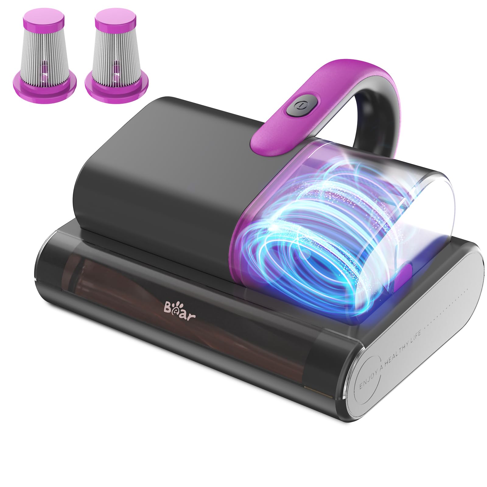 Bear Mattress Vacuum Cleaner | 15Kpa UV-C Handheld Dust Mite Cleaner