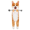 Corgi Dog Hand Towel – Soft Absorbent Hanging Washcloth