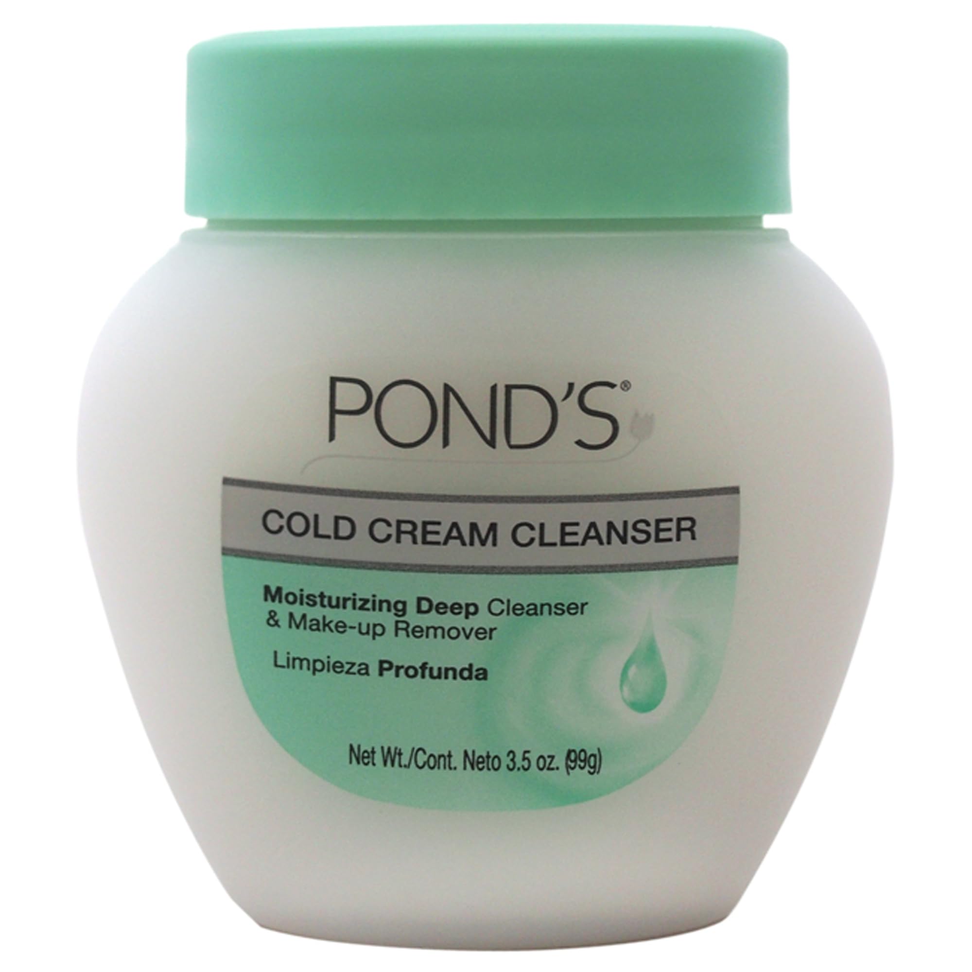 Pond's Cold Cream Cleanser - Moisturizing Makeup Remover, 3.5 oz