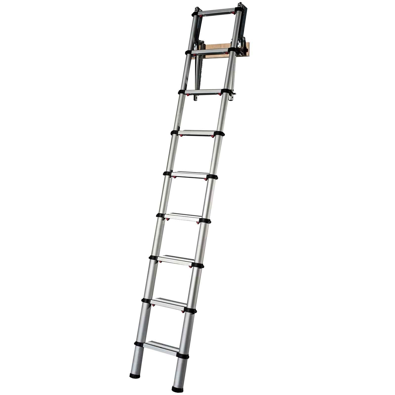 Youngman 301000 Telescopic Loft Ladder | Aluminium 2.6m Compact Design
