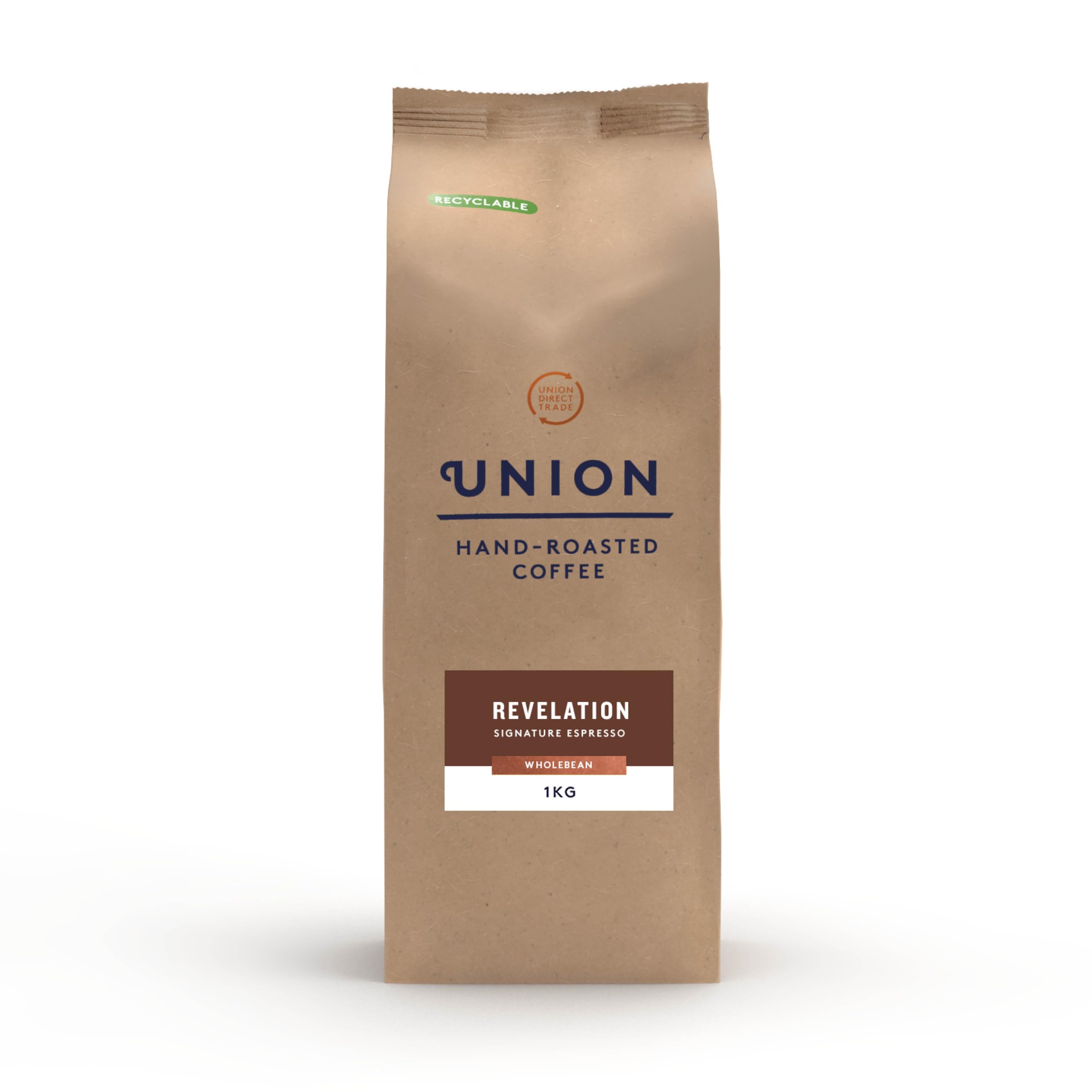 Union Coffee Revelation Espresso Beans – Dark Roast Whole Bean 1kg