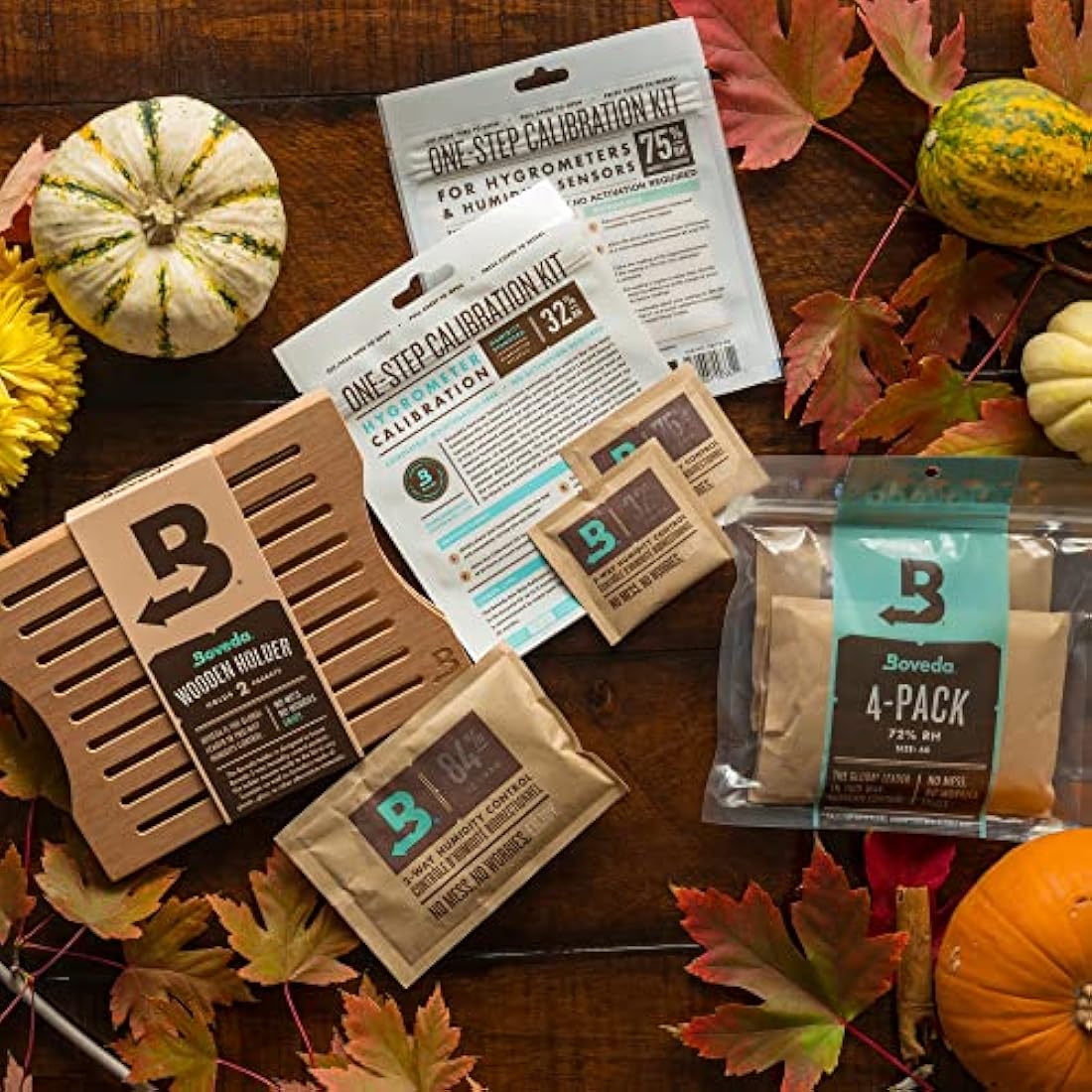 Boveda Cedar Humidity Pack Holder for 2 Size 60 Packs | Magnetic Mount