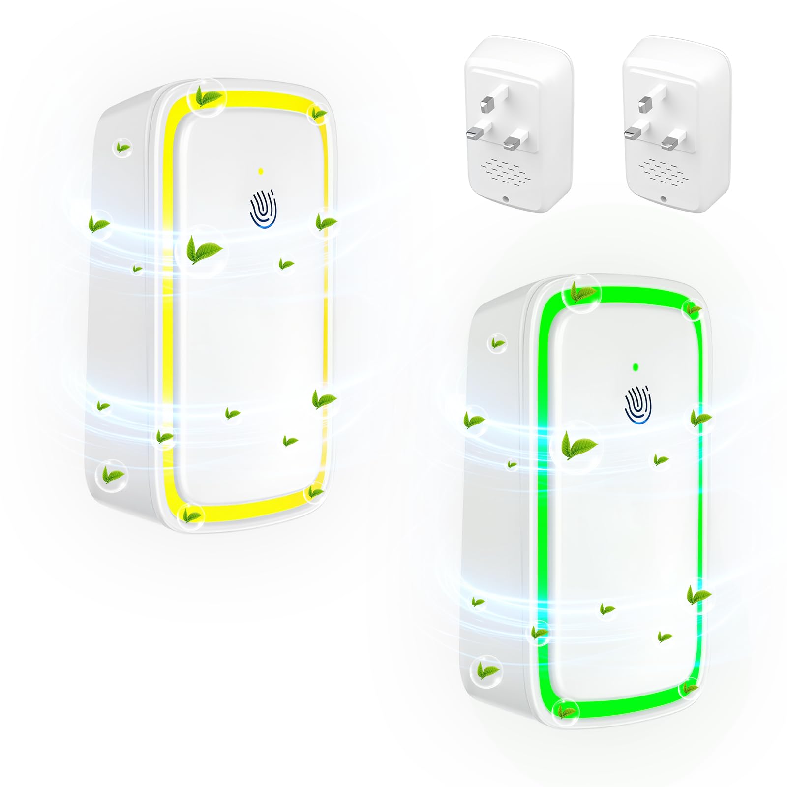 Jolof Store Plug In Air Purifier 2-Pack | Quiet Negative Ion Purifier