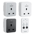 TESSAN Remote Control Plug Socket UK - 30m Range Wireless Plug (3 Pack)