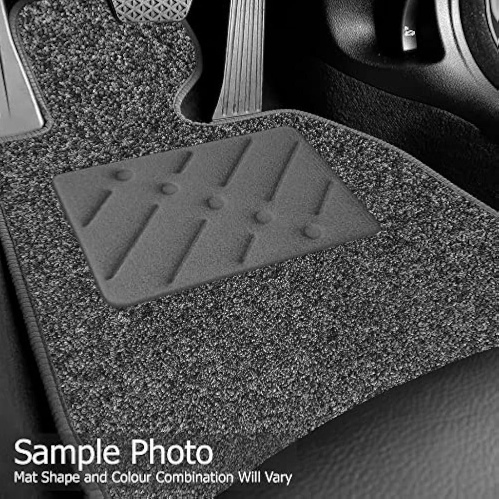 Vauxhall Grandland X 2017+ Car Mats | Anthracite Carpet & Yellow Trim