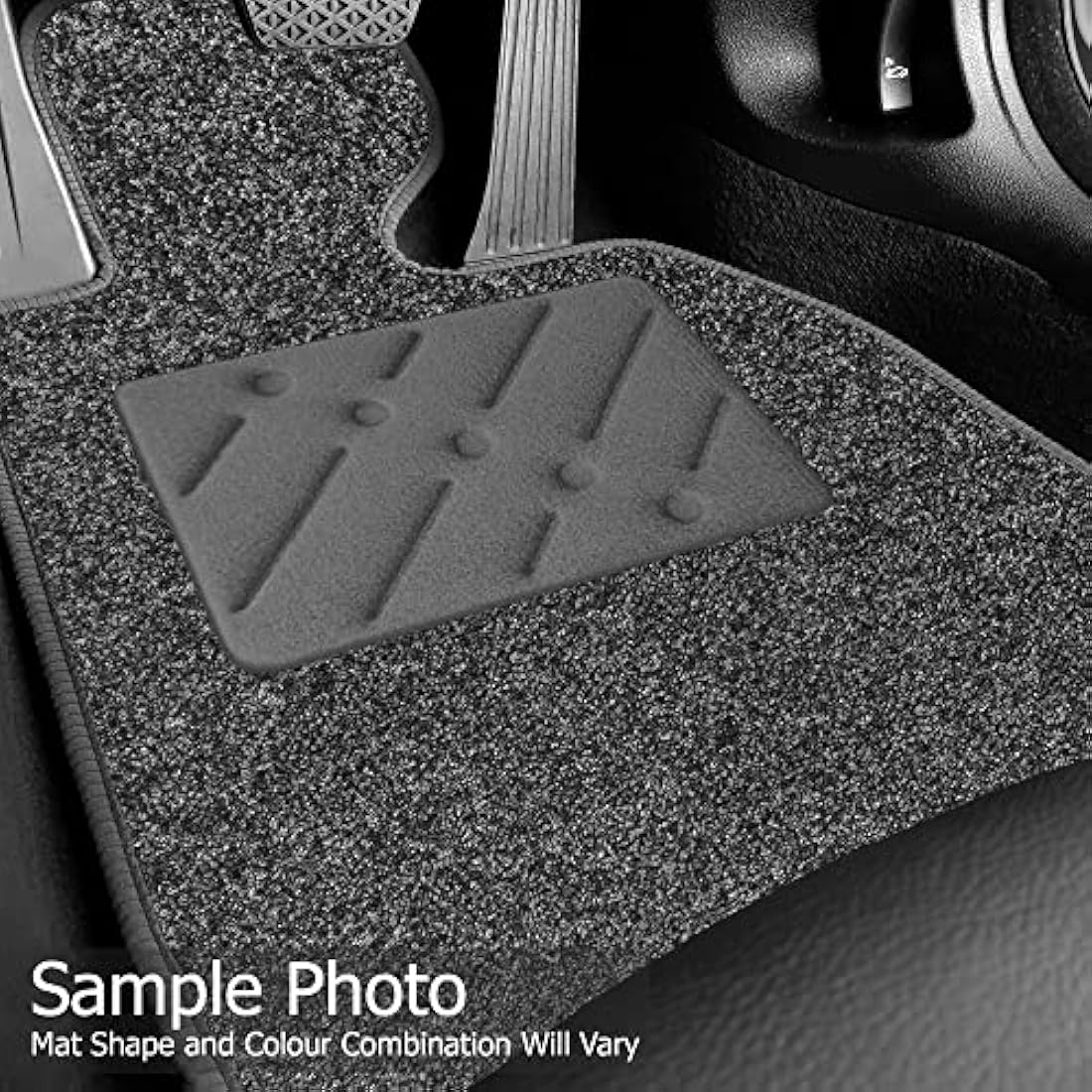 Vauxhall Grandland X 2017+ Car Mats | Anthracite Carpet & Yellow Trim
