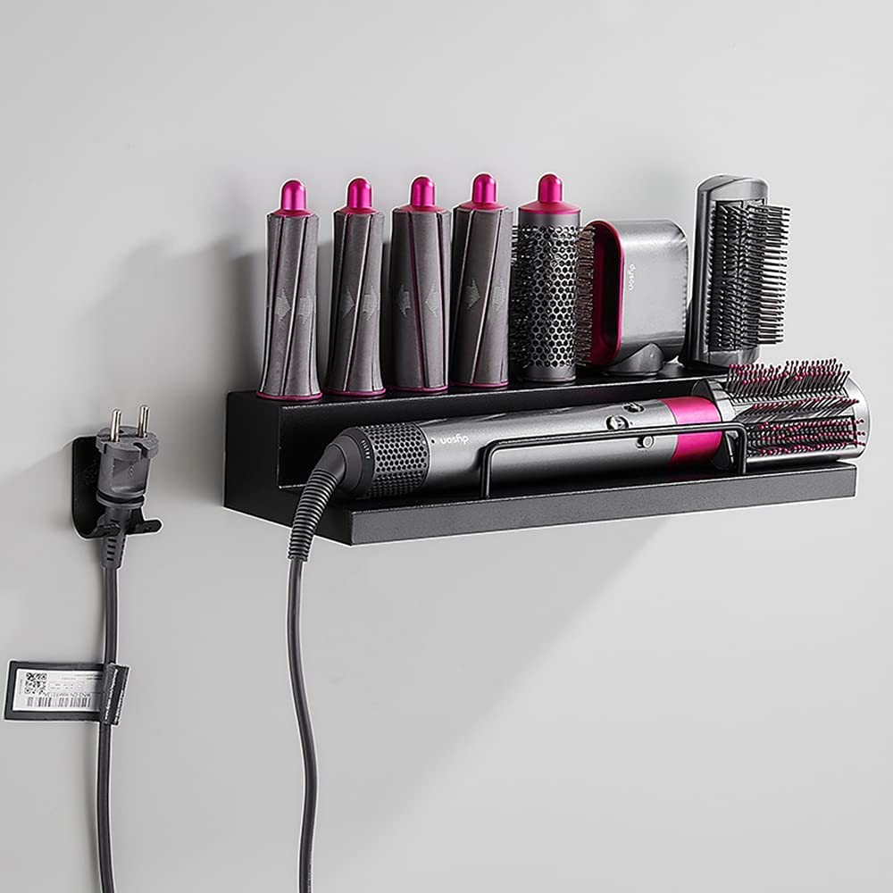 DALUOBO Wall Mounted Storage Holder for Dyson Airwrap Styler – Stainless Steel