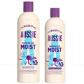 Aussie Miracle Moist Shampoo & Conditioner Set with Macadamia Nut Oil