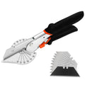 FLORA GUARD Miter Shears – Multi Angle Trim Cutter with 10 Spare Blades