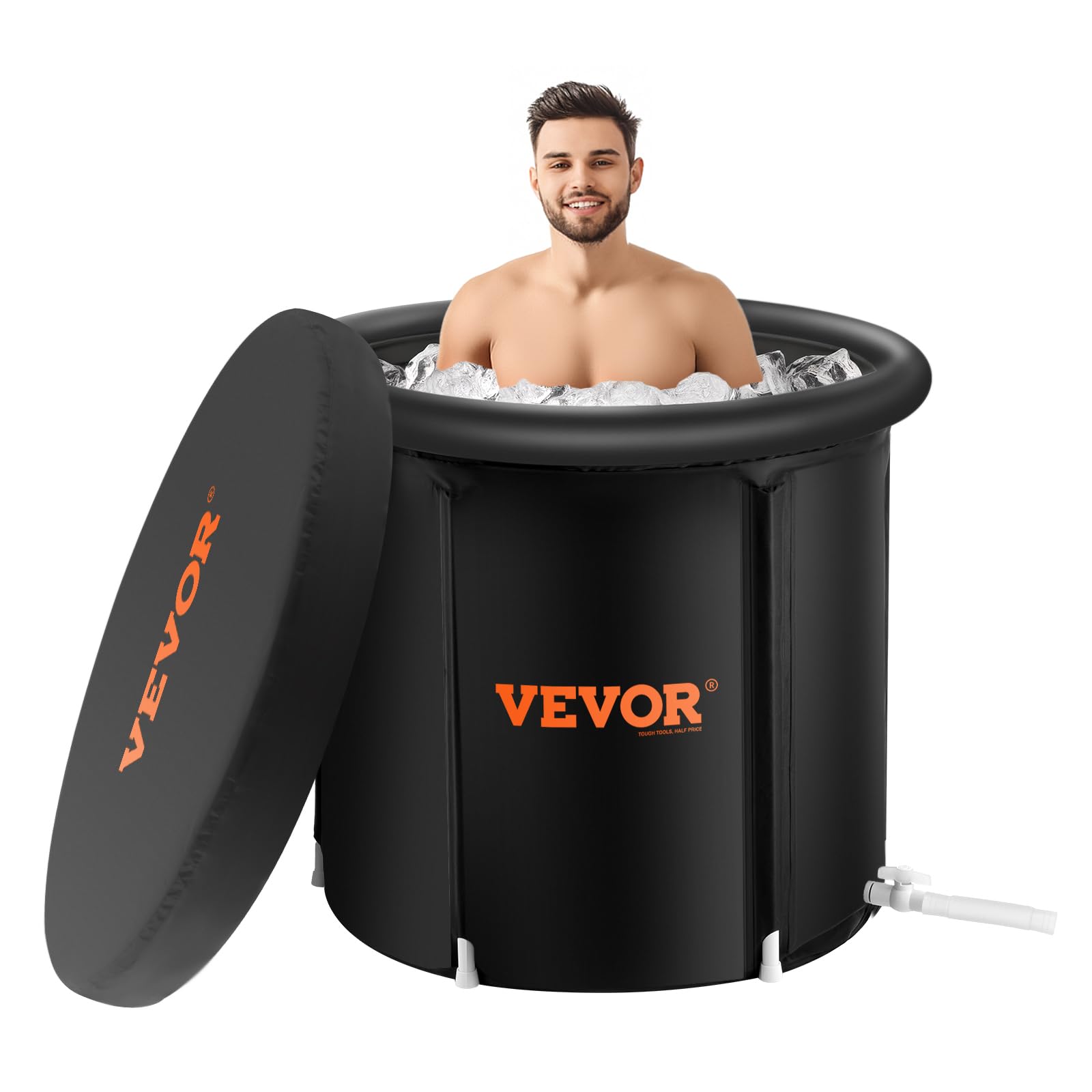 VEVOR Ice Bath Tub – 341L Portable Inflatable Cold Plunge for Athletes