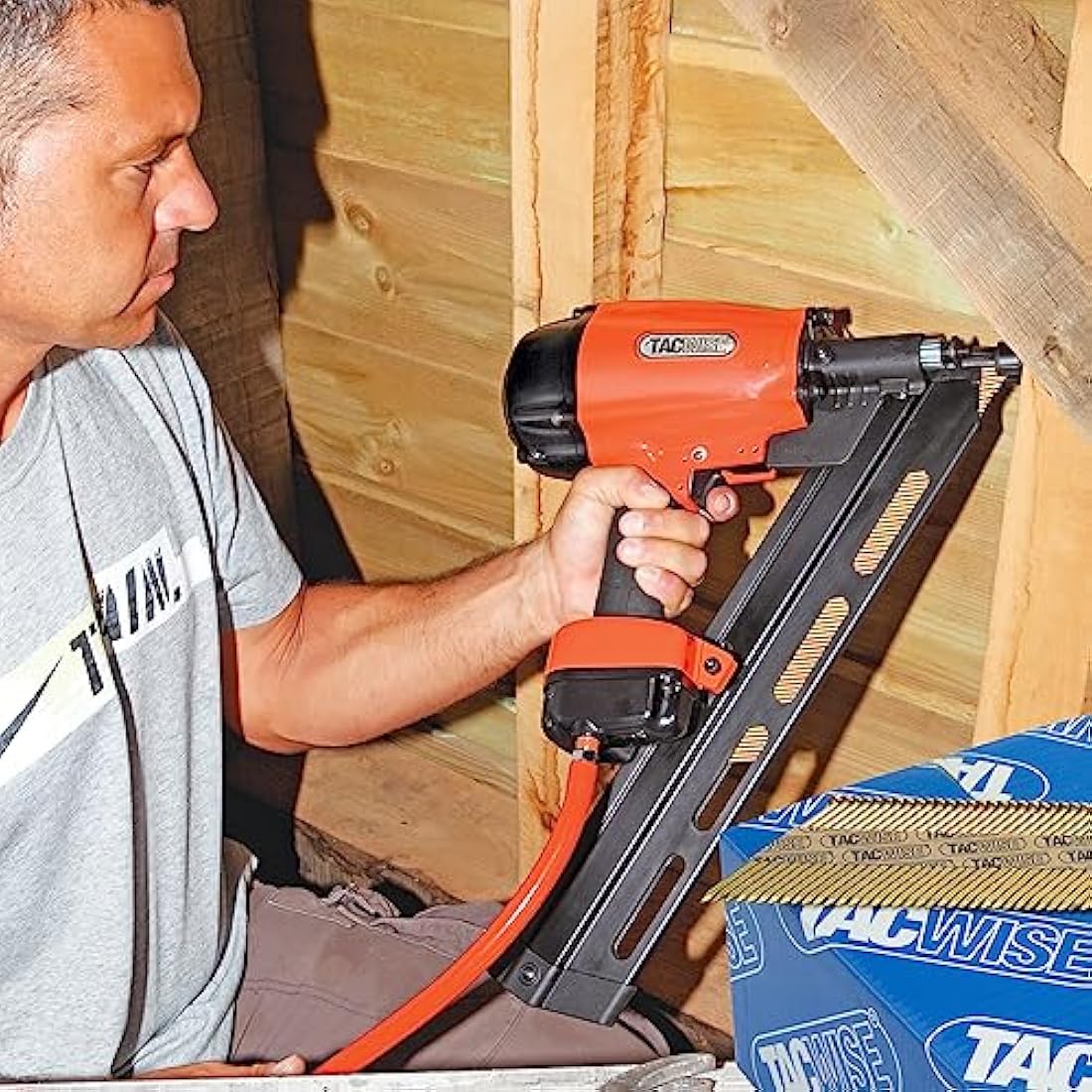 Tacwise 50mm Galvanised Framing Nails | 34° Ring Shank | 3,300 Pack